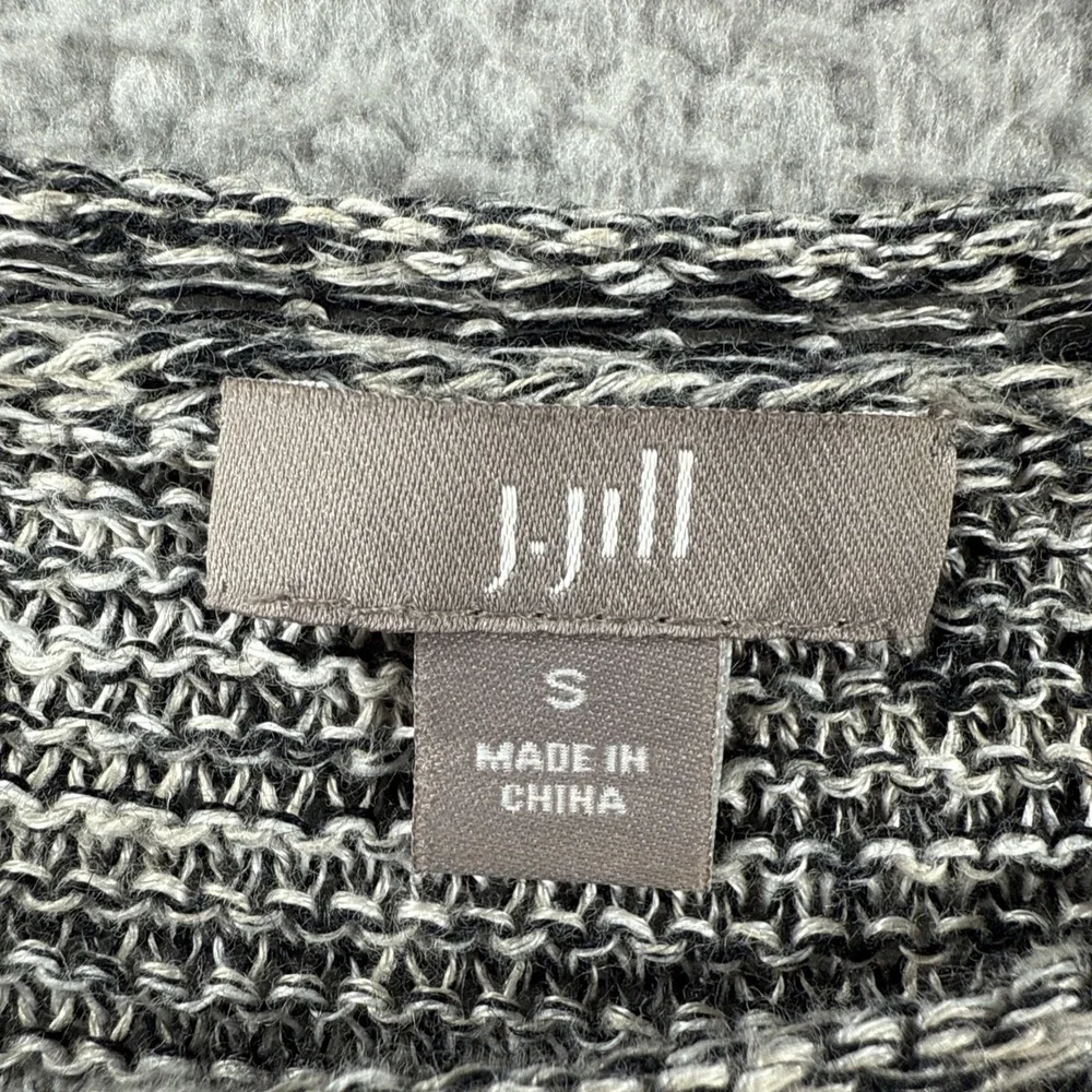 J Jill Sweater Womens S Tunic Pullover Short Sleeve 100% Linen Coastal‎ Beach